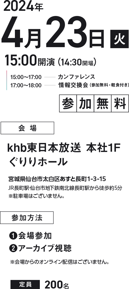 宮城県内の経営者のための経営の打ち手カンファレンス