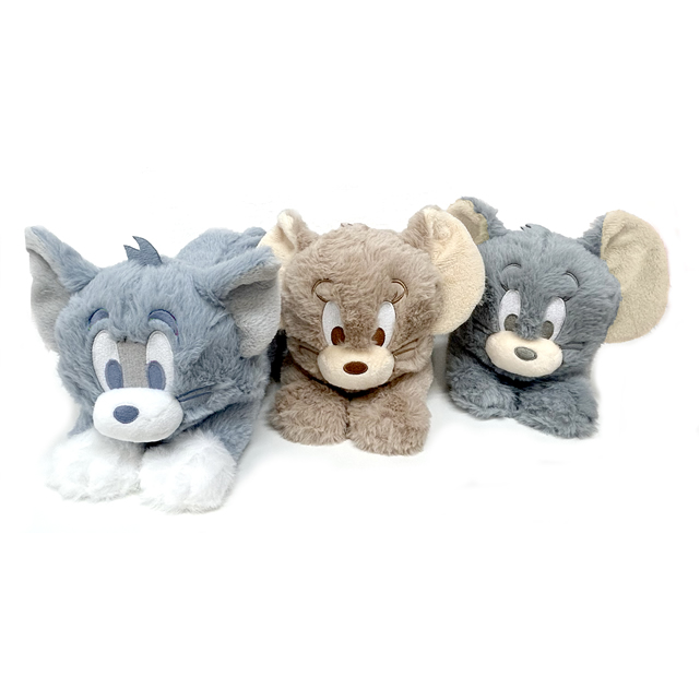 ねそべりぬいぐるみ トム／ジェリー／タフィー