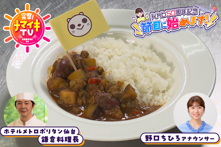 「突撃！ナマイキTV」オリジナルカレー