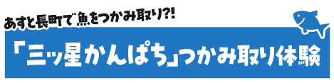 三ツ星かんぱちつかみ取り体験