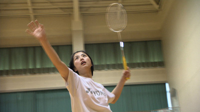 “聖ウルスラ学院英智高校女子バドミントン部 photo02