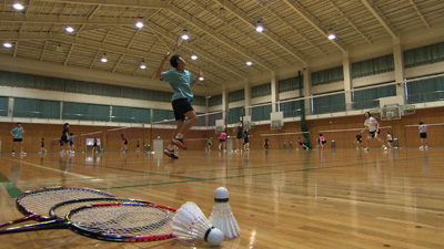 “聖ウルスラ学院英智高校女子バドミントン部 photo05