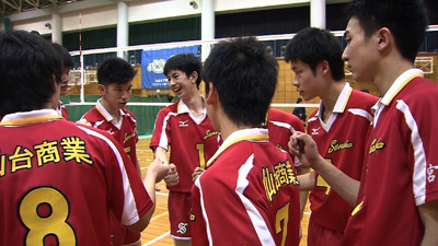 “仙台商業男子バレーボール部 photo05