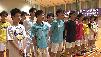 聖ウルスラ学院英智高校男子バドミントン部 photo03
