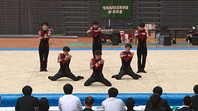 名取高校男子新体操部 photo03
