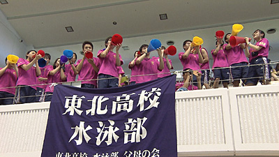 東北高校水泳部 女子 photo05