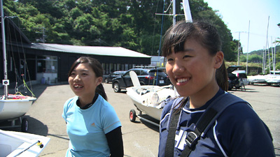 塩釜高校ヨット部 女子 photo06