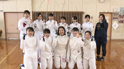 仙台高校 フェンシング部 女子 photo05
