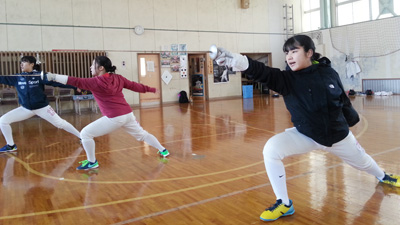 仙台高校 フェンシング部 女子 photo06