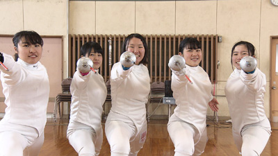 仙台高校 フェンシング部 女子 photo07