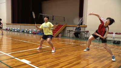 常盤木学園高校 バドミントン部 photo01