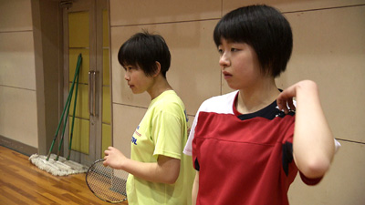 常盤木学園高校 バドミントン部 photo02