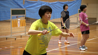 常盤木学園高校 バドミントン部 photo03