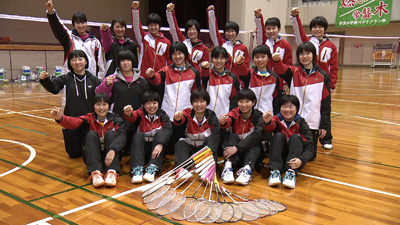 常盤木学園高校 バドミントン部 photo10