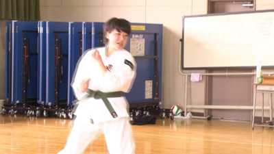 塩釜高校 少林寺拳法部 女子 photo03