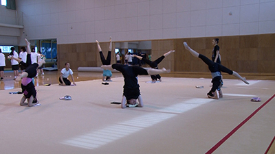 常盤木学園高校 新体操部 photo10