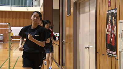 聖ウルスラ学院英智高校 女子バドミントン部 photo01
