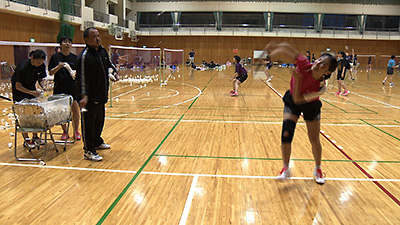 聖ウルスラ学院英智高校 女子バドミントン部 photo05