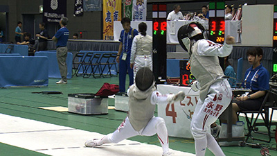 常盤木学園高校 フェンシング部 photo03
