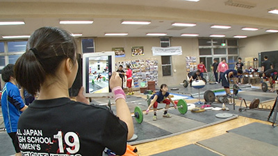 柴田高校 ウエイトリフティング部 photo07