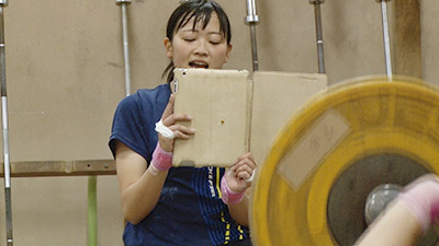 柴田高校 ウエイトリフティング部 photo08
