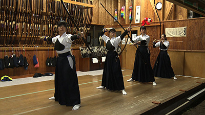 名取高校 弓道部 photo15