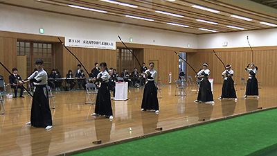 名取高校 弓道部 photo16