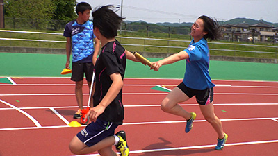 柴田高校 陸上競技部 女子 photo02