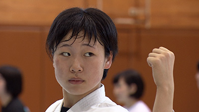 宮城県工業高校 空手道部 女子 photo01