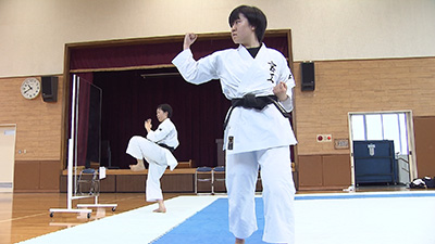 宮城県工業高校 空手道部 女子 photo06