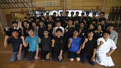 名取北高校弓道部 男子 photo06