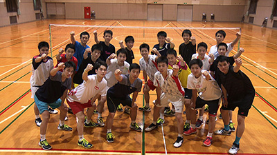 聖ウルスラ学院英智高校 バドミントン部 男子