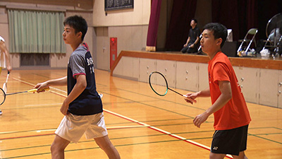 聖ウルスラ学院英智高校 バドミントン部 男子