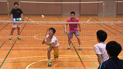 聖ウルスラ学院英智高校 バドミントン部 男子