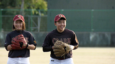 クラーク記念国際高校仙台キャンパス 女子 硬式野球部