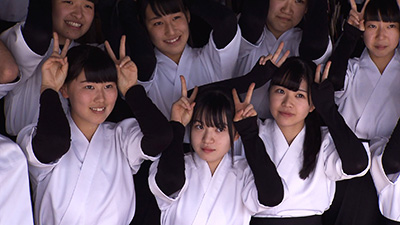 石巻西高 弓道部 女子
