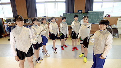 気仙沼高校 女子フェンシング部