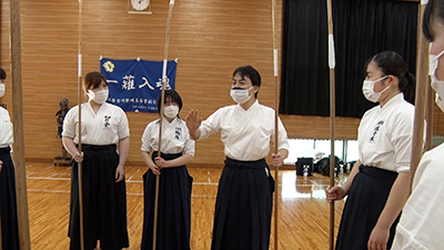 古川黎明高校 なぎなた部