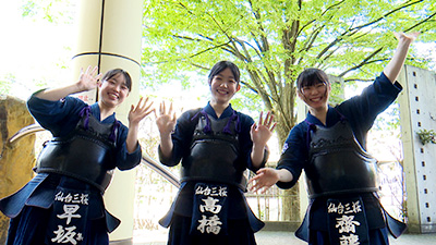 仙台三桜高校 女子剣道部