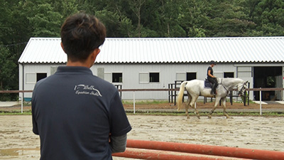 常盤木学園高校　馬術部