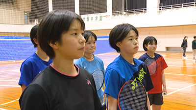 常盤木学園 バドミントン部