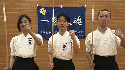 古川黎明 なぎなた部