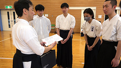 古川黎明 なぎなた部
