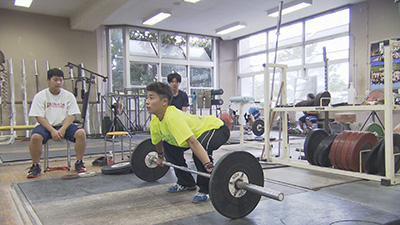 柴田高校 ウェイトリフティング部