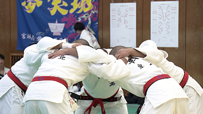 東北高校　男子柔道部