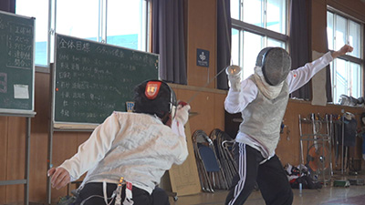 気仙沼高校　男子フェンシング部