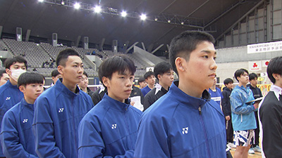 聖ウルスラ学院英智　男子バドミントン部