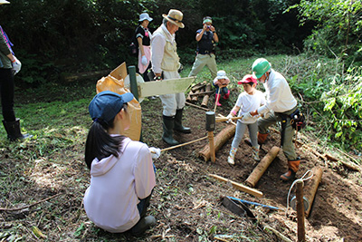 ぐりりの森あそび＆芋煮会  2019年9月28日(土)・宮城県利府町