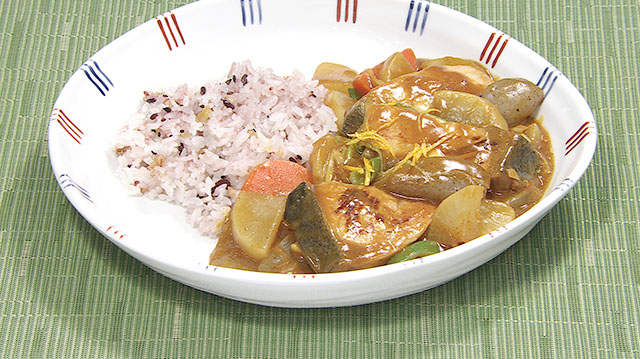 ぶり大根の和風カレー