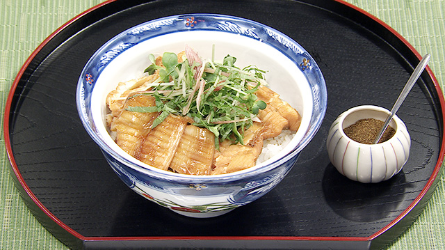 穴子の蒲焼丼